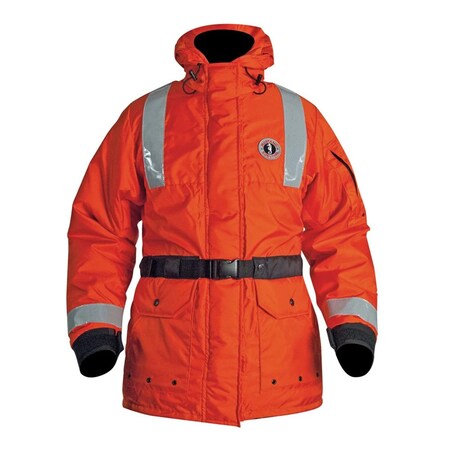 Mustang Survival Thermosystem Plus Flotation Coat Large Orange MC1536-2-L-206